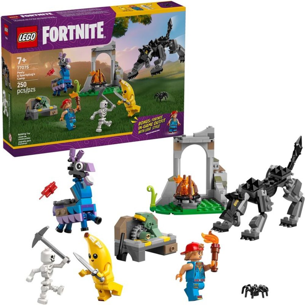 LEGO® Fortnite® Peely & Sparkplug's Camp 77075 COLLECTIBLES